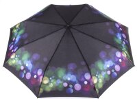 Pierre Cardin Funky Glitter Regenschirm Taschenschirm mit...