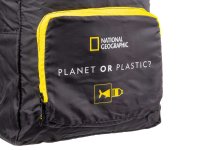 National Geographic Faltbarer Rucksack, RPET, schwarz - N14403-06