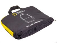 National Geographic Faltbarer Rucksack, RPET, schwarz - N14403-06
