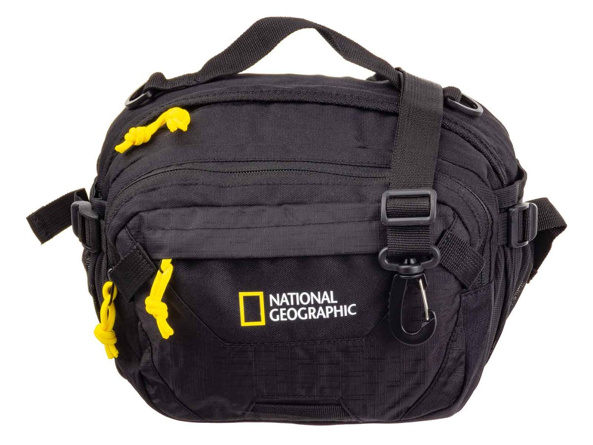 National Geographic Bauchtasche Gürteltasche mit RFID-Blocker, schwarz - N16081-06