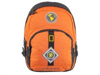 National Geographic N1698A-69 New Explorer Rucksack mit Laptop-, Tablet- und Handyfach, orange