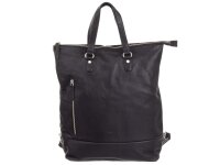Prato Shahid Cityrucksack Rindleder black