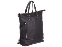 Prato Shahid Cityrucksack Rindleder black