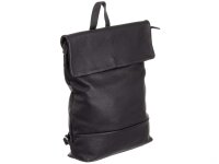 Prato LM Shahid AL9 geprägtes Rindleder Cityrucksack black