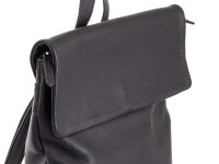 Prato LM Shahid AL9 geprägtes Rindleder Cityrucksack black