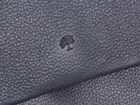 Prato LM Shahid AL9 geprägtes Rindleder Cityrucksack dark blue