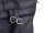 Prato LM Shahid AL9 geprägtes Rindleder Cityrucksack dark blue