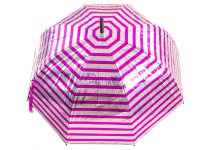 Happy Rain Long AC Domeshape Langschirm, silber-pink...