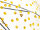 Happy Rain Long AC Regenschirm transparent mit Emojis clear-blau