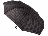 Pierre Cardin Taschenschirm, leicht, stabil, überschlagsicher, Viereck