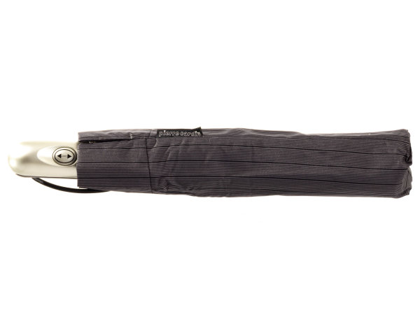 Pierre Cardin Taschenschirm, leicht, stabil, überschlagsicher, Streifen