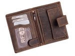 JS Geldbörse 2156-dunkelbraun mit RFID