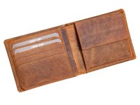 JS Geldbörse 2176HP-braun Hirsch