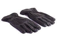 Franky Herren Handschuhe schwarz Leder