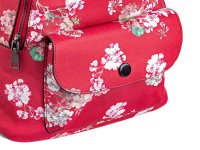 JSI Phil Firenze Cityrucksack, rot Blume - PH1257