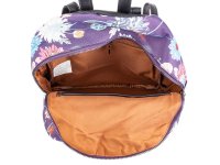 JSI Phil Firenze Cityrucksack, blau Blume - PH1257