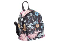 JSI Phil Firenze Cityrucksack, schwarz Blume - PH1257