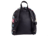 JSI Phil Firenze Cityrucksack, schwarz Blume - PH1257