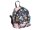 JSI Phil Firenze Cityrucksack, schwarz Blume - PH1257