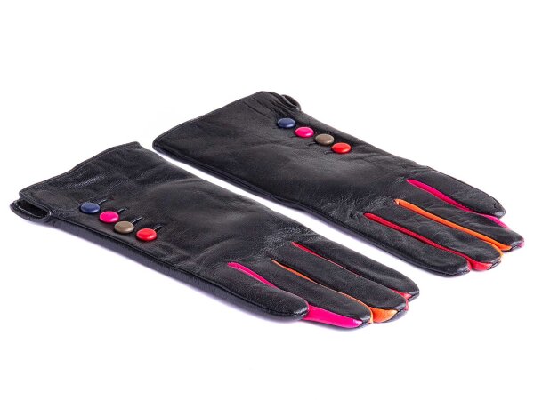 JSI Handschuhe multi mit Knöpfen