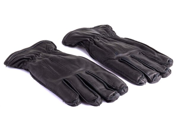 Franky Herren Handschuhe schwarz Leder 9.0 HS