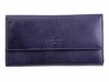 The Chesterfield Brand C080315 Leder Portemonnaie Querformat navy mit RFID Schutz