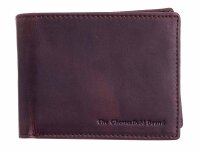 The Chesterfield Brand C080358 Leder Geldbörse Querformat brown mit RFID Schutz