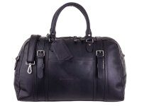 The Chesterfield Brand C200022 Leder Weekender Reisetasche schwarz