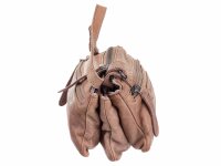 The Chesterfield Brand C480930 Leder kleine Umhängetasche Handtasche taupe