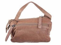 The Chesterfield Brand C480930 Leder kleine Umhängetasche Handtasche taupe