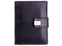 Maitre Geldbörse Portemonnaie Münzbörse Riegelbörse Ilena Damen 9,5 cm x 12,5 cm x 2,5 cm Schwarz