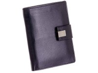 Maitre Geldbörse Portemonnaie Münzbörse Riegelbörse Ilena Damen 9,5 cm x 12,5 cm x 2,5 cm Schwarz