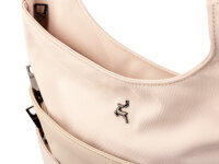 Prato S895-F LM Joyce Flanell PU Umhängetasche beige