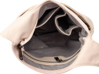 Prato S895-F LM Joyce Flanell PU Umhängetasche beige