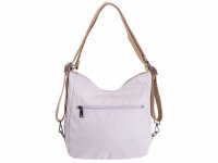 Prato S918-F LM Joyce Flanell PU Reißverschluss-Beutel beige / beige