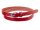 Prato Gürtel G02 ovale Schnalle S rot 90 cm