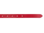 Prato Gürtel G02 ovale Schnalle S rot 100 cm