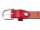 Prato Gürtel G02 ovale Schnalle S rot 110 cm