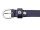 Prato Gürtel G02 ovale Schnalle S dark blue 90 cm