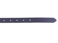 Prato Gürtel G02 ovale Schnalle S dark blue 100 cm