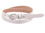 Prato Gürtel G02 ovale Schnalle S beige 90 cm