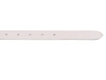 Prato Gürtel G02 ovale Schnalle S beige 90 cm