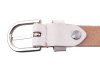 Prato Gürtel G02 ovale Schnalle S beige 90 cm