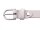 Prato Gürtel G02 ovale Schnalle S beige 95 cm