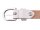 Prato Gürtel G02 ovale Schnalle S beige 95 cm
