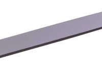 Prato Gürtel G02 ovale Schnalle S mid grey 85 cm