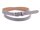 Prato Gürtel G02 ovale Schnalle S mid grey 85 cm