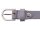 Prato Gürtel G02 ovale Schnalle S mid grey 95 cm