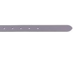 Prato Gürtel G02 ovale Schnalle S mid grey 105 cm