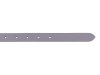 Prato Gürtel G02 ovale Schnalle S mid grey 105 cm